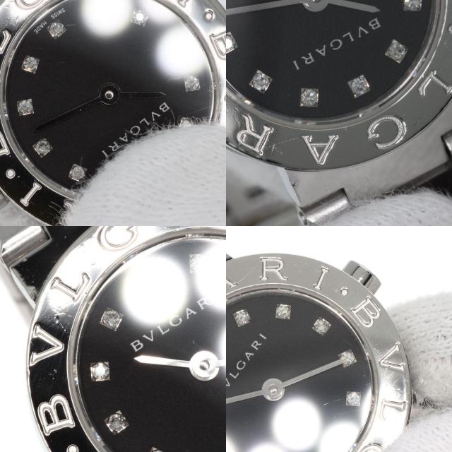 BVLGARI ブルガリ BB23SS ブルガリブルガリ 12P ダイヤモンド 腕時計  