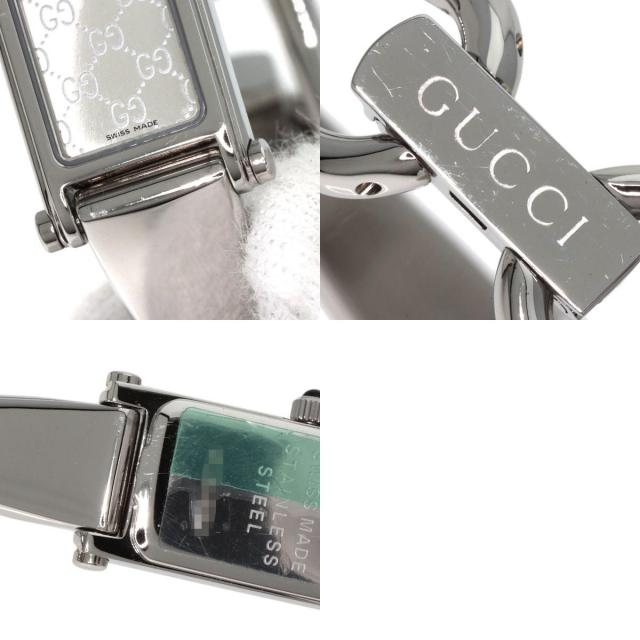 GUCCI グッチ 1500L スクエアフェイス 1P ダイヤモンド 腕時計  
