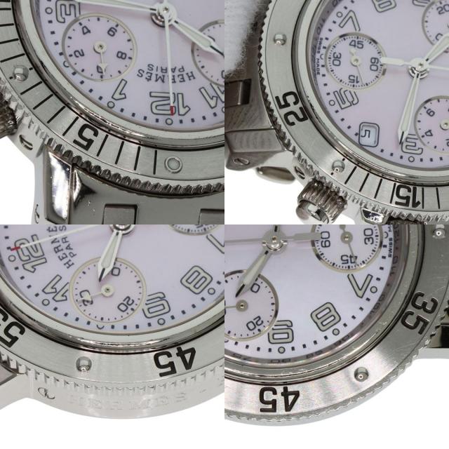 HERMES エルメス CL2.310 クリッパー ダイバー クロノグラフ 新  