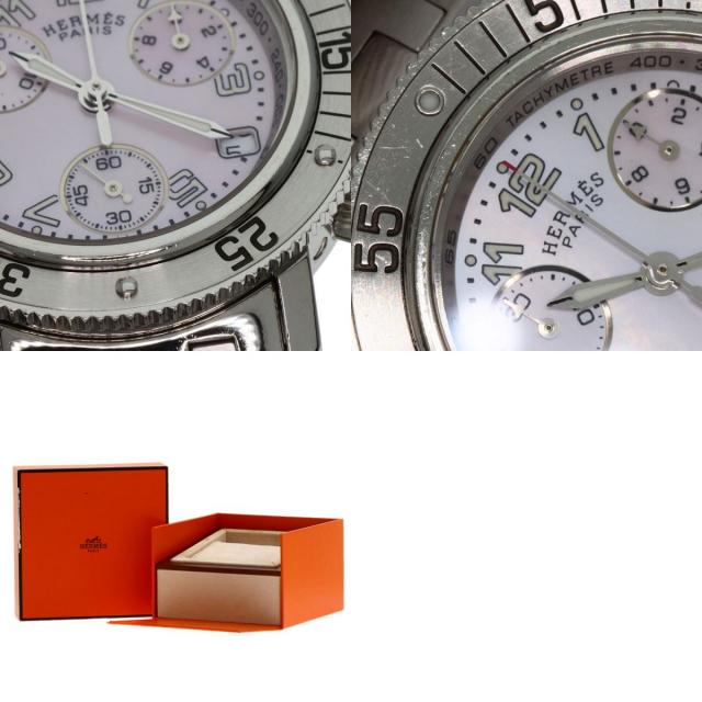 HERMES エルメス CL2.310 クリッパー ダイバー クロノグラフ 新  