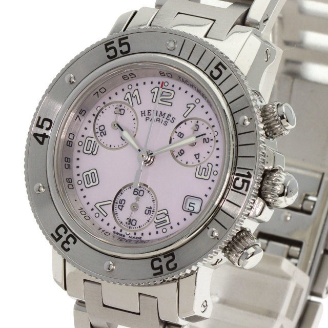 HERMES エルメス CL2.310 クリッパー ダイバー クロノグラフ 新  
