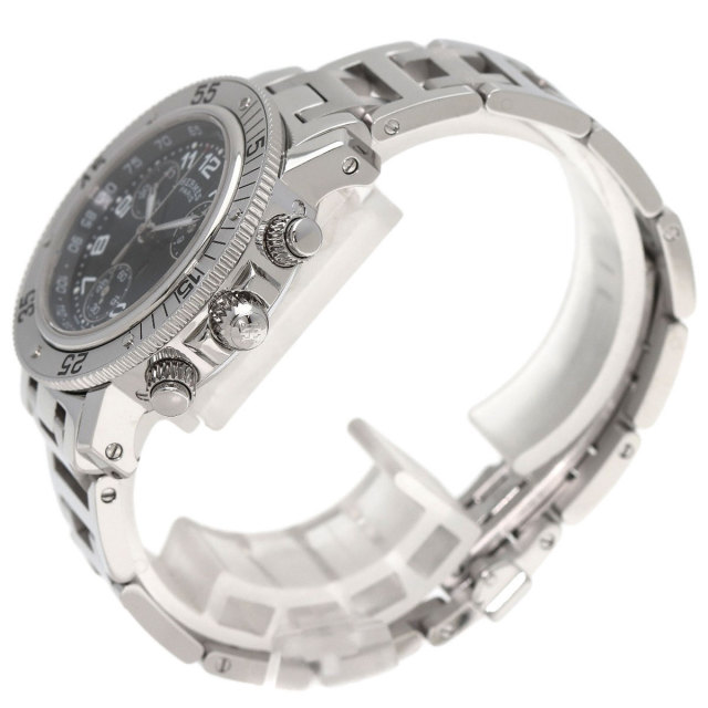 HERMES エルメス CL2.310 クリッパー ダイバー クロノグラフ 腕時計  