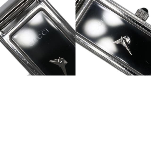 GUCCI 1500 L ステンレススチール 時計 GUCCI グッチ 1500L スクエアフェイス 1P ダイヤモンド 腕時計