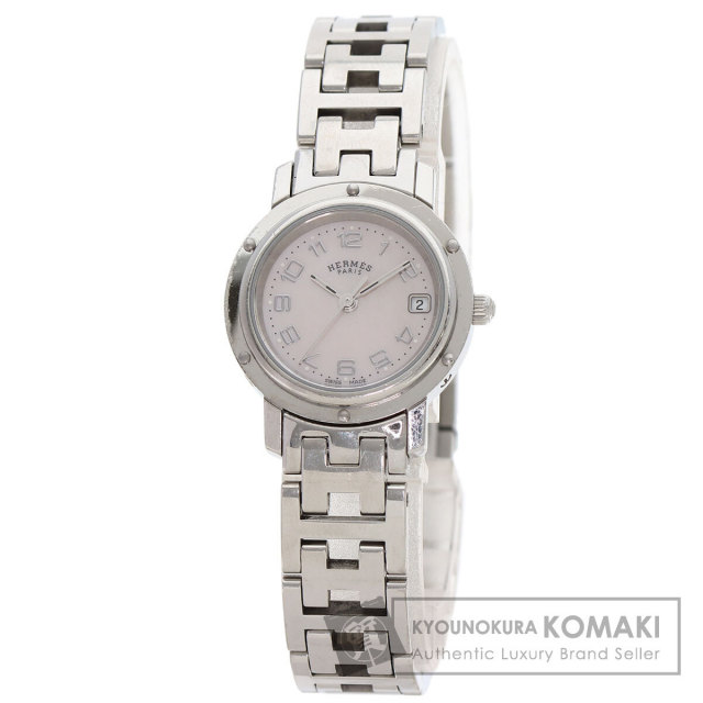 エルメス 腕時計 クリッパー ナクレ 新型バックル