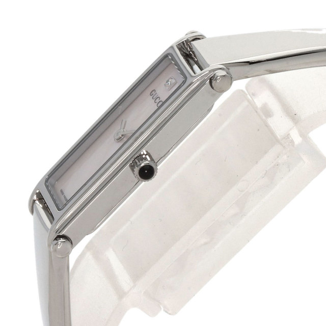 GUCCI グッチ 1500L スクエアフェイス 1P ダイヤモンド 腕時計  