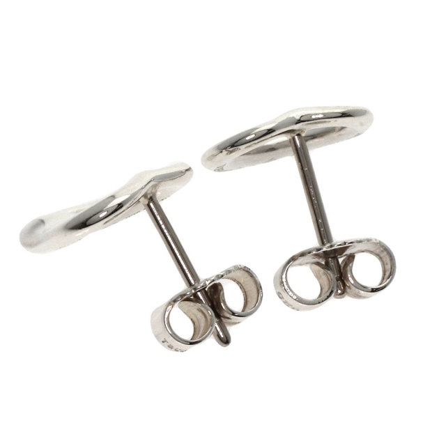 TIFFANY&Co. ティファニー オープンハート ピアス シルバー レディース