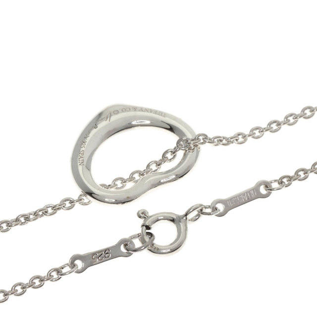 TIFFANY&Co. ティファニー オープンハート ネックレス シルバー  