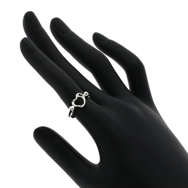 TIFFANY&Co. ティファニー オープンハート リング・指輪