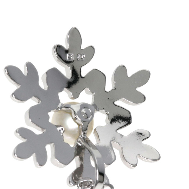 MIKIMOTO ミキモト 雪の結晶モチーフ アコヤパール 真珠