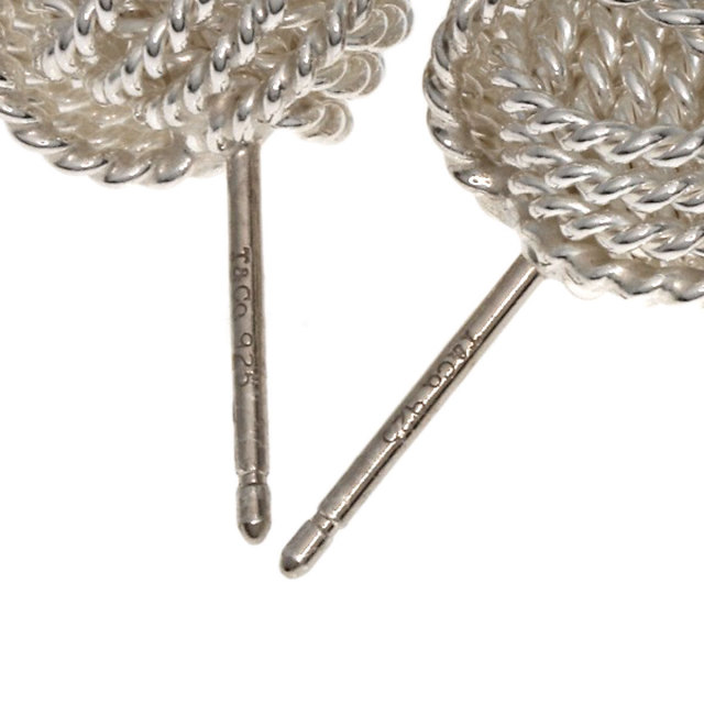 TIFFANY&Co ティファニー　サマセット　ピアス　シルバー TIFFANY&Co. ティファニー サマセット メッシュ ピアス シルバー