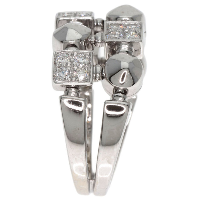 BVLGARI ブルガリ ルチア ダイヤモンド リング・指輪 K18ホワイト 