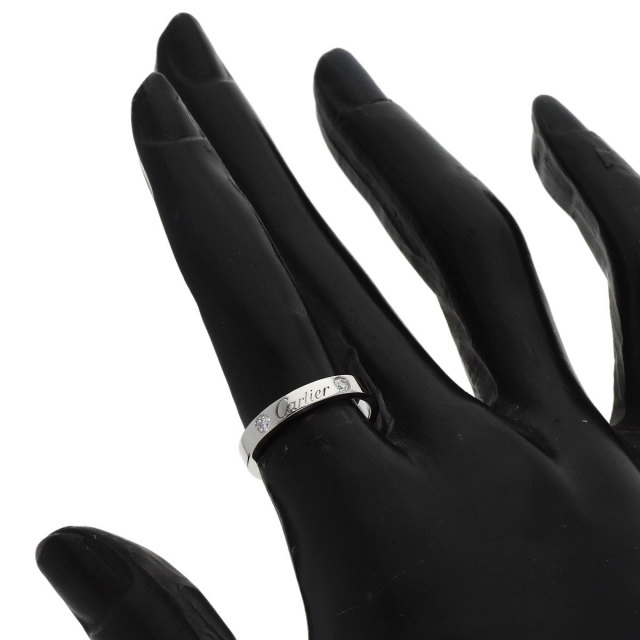 お値下げ　Cartier カルティエ　PT950 2Pダイヤ　50 10号 お値下げ Cartier カルティエ PT950 2Pダイヤ 50 10号 - メルカリ