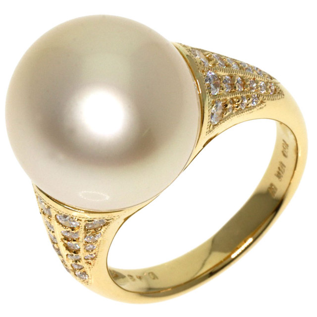 ポンテヴェキオ リング・指輪 パール 真珠 ダイヤモンド