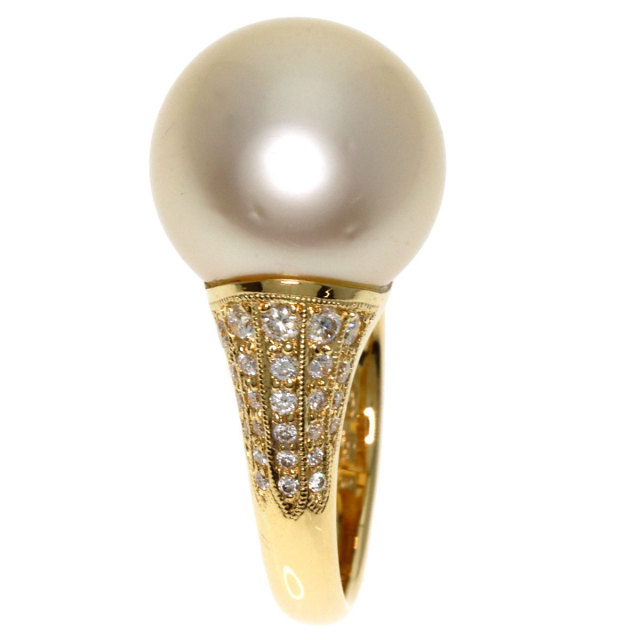 ポンテヴェキオ リング・指輪 パール 真珠 ダイヤモンド