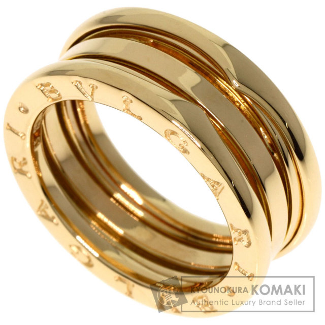 BVLGARI ブルガリ B-zero1 ビーゼロワン 2バンド #55 リング・指輪 K18 