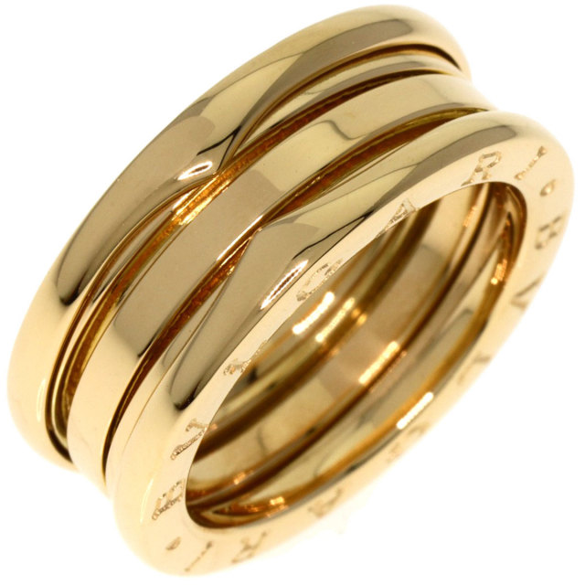 BVLGARI ブルガリ B-zero1 ビーゼロワン 2バンド #55 リング・指輪 K18 