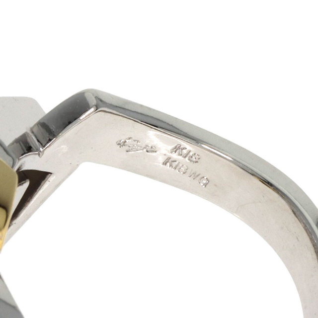 岩倉康二 K18 Pt900 薔薇モチーフ リング ルビー ダイヤ 11号 IWAKURA KOJI 岩倉康二 薔薇モチーフ ダイヤモンド リング・指輪