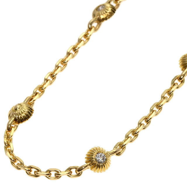 Chaumet ショーメ ヴィンテージ 3P ダイヤモンド ブレスレット K18 