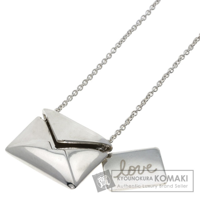 TIFFANY&Co. ティファニー ラブ エンベロップ ネックレス シルバー 