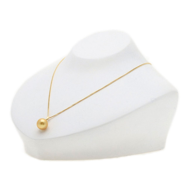 ゴールデンパール 真珠 ネックレス K18イエローゴールド 5.3g レディース 