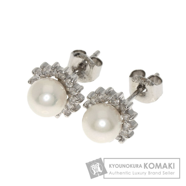 セレクトジュエリー ピアス パール 真珠 ダイヤモンド