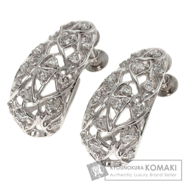 0.35ct ダイヤモンド イヤリング プラチナPT900 6.9g レディース