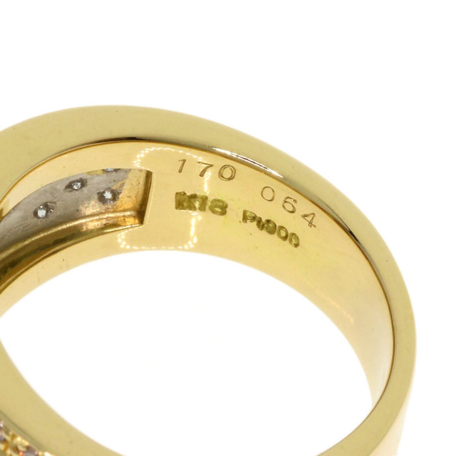 本物 トルマリン 5.56ct ルビー 0.07ct ダイヤモンド 0.02ct K18 WG YG  