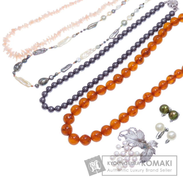 セレクトジュエリー ネックレス 7点セット ブローチ イヤリング