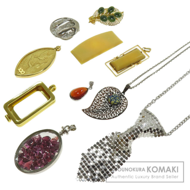 セレクトジュエリー ネックレス 10点セット 帯留め ブローチ ペンダントトップ