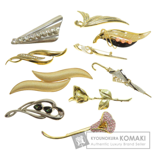 セレクトジュエリー ブローチ ブローチ 10個セット