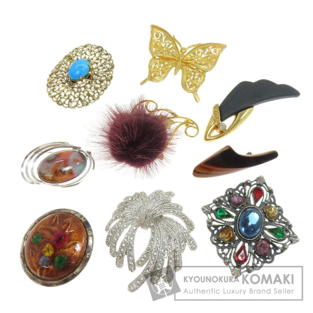 セレクトジュエリー ブローチ 9点セット ブローチ