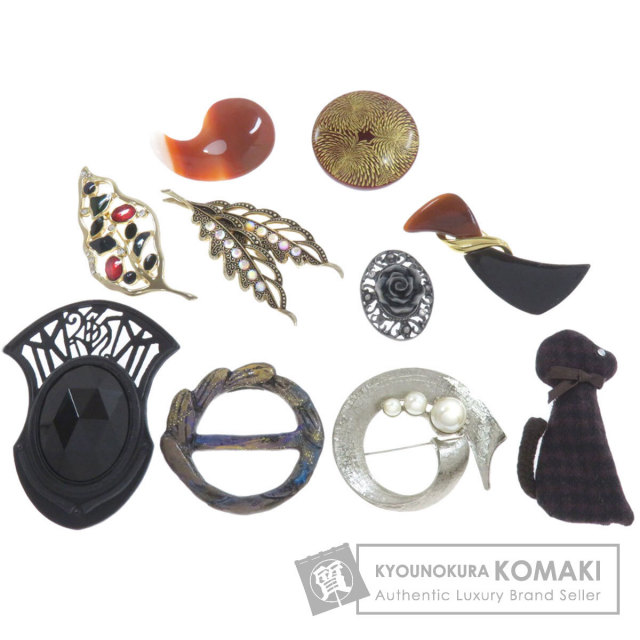 セレクトジュエリー ブローチ 10点セット
