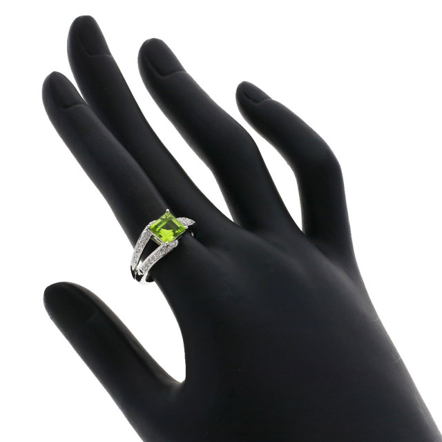 SpringSALE開催! 4/22 9時迄!】1.6ct ペリドット ダイヤモンド