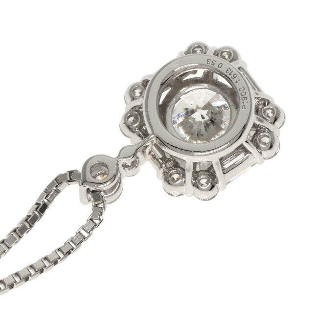 1.613ct ダイヤモンド ネックレス プラチナPT900/PT850 6.5g レディース