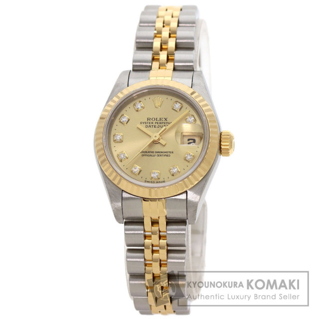海外ファッションブランド通販サイト【公式】 ROLEX ハウンド 千鳥格子 デイトジャスト 69173 ロレックス 時計