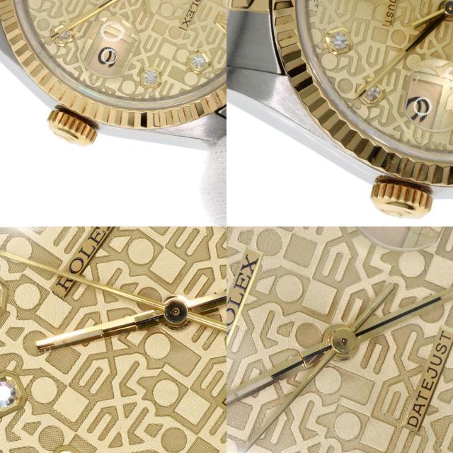 ロレックス 腕時計 デイトジャスト 10P ダイヤモンド