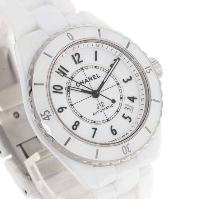 シャネル 腕時計 J12 38mm ホワイト セラミック