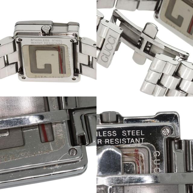 GUCCI グッチ 3600M スクエアフェイス 腕時計 ステンレススチール/SS  