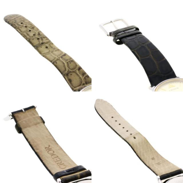 SEIKO セイコー 8J81-0AJ0 クレドール 腕時計 ステンレススチール/革