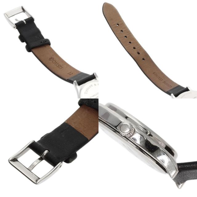 TIFFANY&Co. ティファニー クラシック 腕時計 ステンレススチール/革  