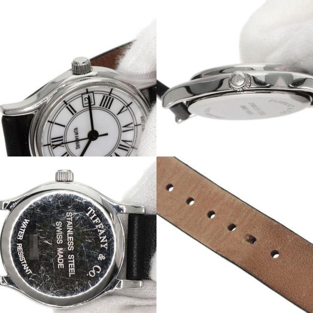 TIFFANY&Co. ティファニー クラシック 腕時計 ステンレススチール/革  