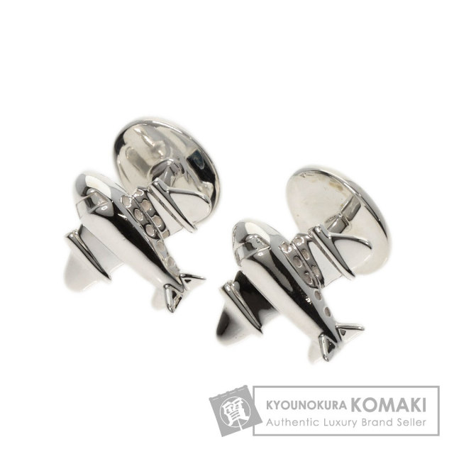 ティファニー カフス 飛行機モチーフ