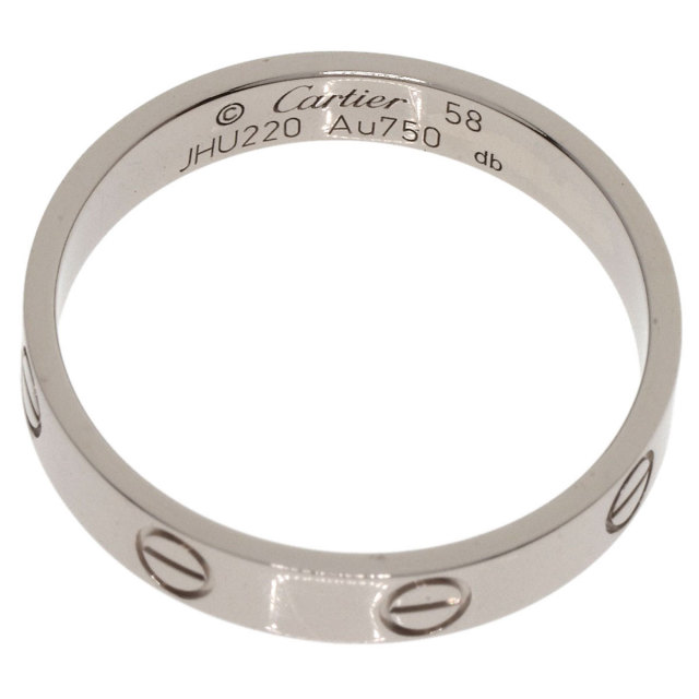 Cartier カルティエ ラブリング #58 指輪 K18ホワイトゴールド 