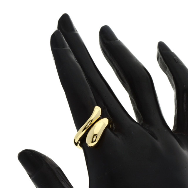 TIFFANY&Co. ティファニー エロンゲイテッド ティアドロップ リング  