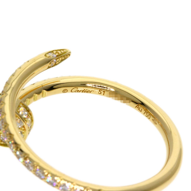 CARTIER カルティエ ジュスト アン クル ダイヤモンド #51