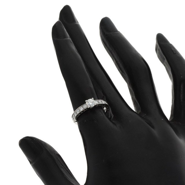 ブルガリ やかましく マリーミー ウェディング リング Pt950 51号 6.4g 