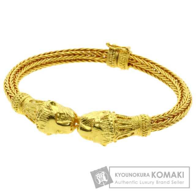 クローバー型 ゴールド ブレス 18k Saudi Gold VALUABLE