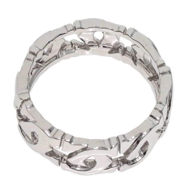 CARTIER カルティエ アントルラセ #55 リング・指輪 K18ホワイト 