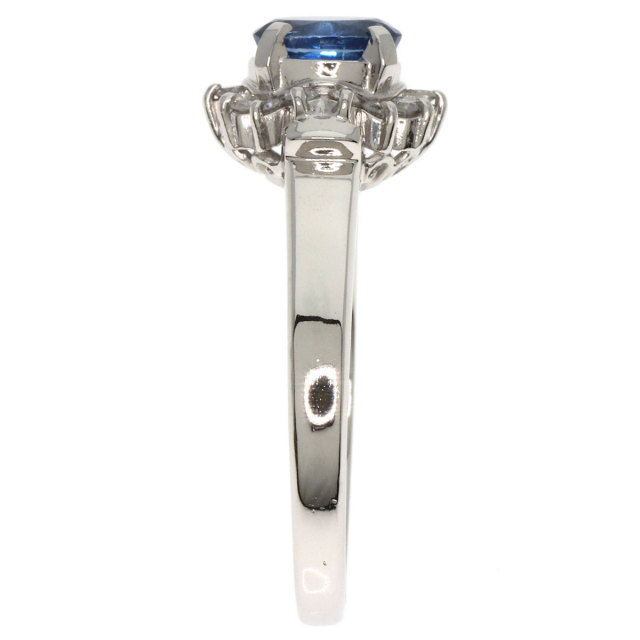 1ct サファイア ダイヤモンド リング・指輪 プラチナPT900 5.8g