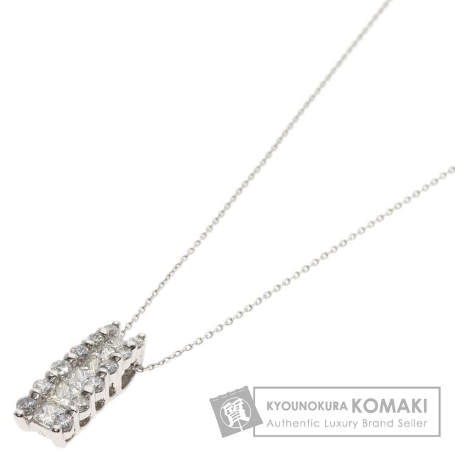 1.24ct ダイヤモンド ネックレス プラチナPT900/PT850 5g レディース